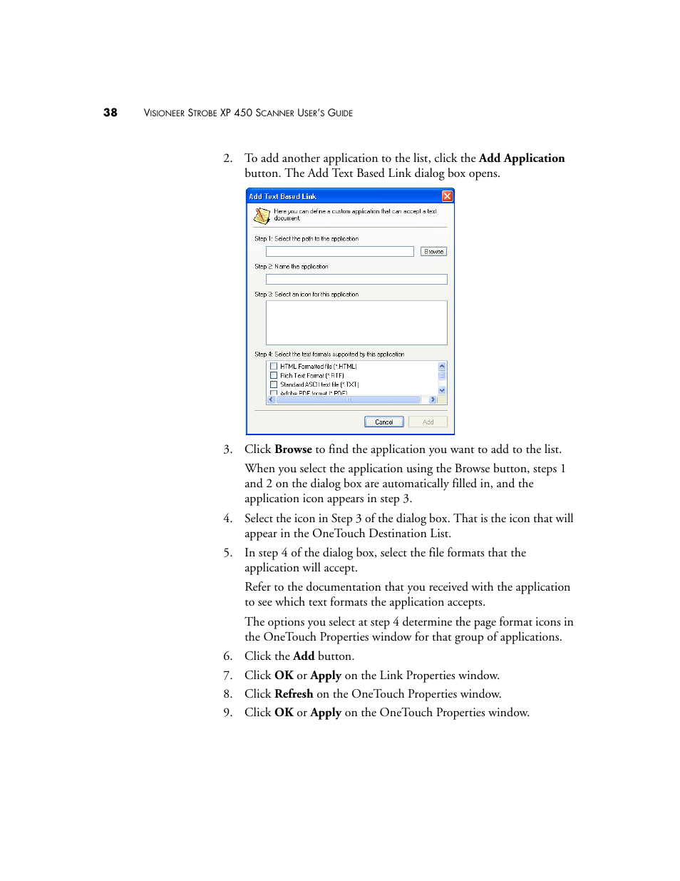 Visioneer XP 450 User Manual | Page 43 / 132