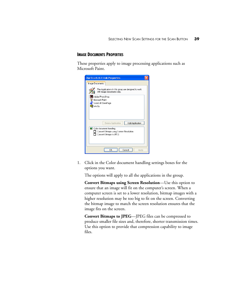 Visioneer XP 450 User Manual | Page 44 / 132