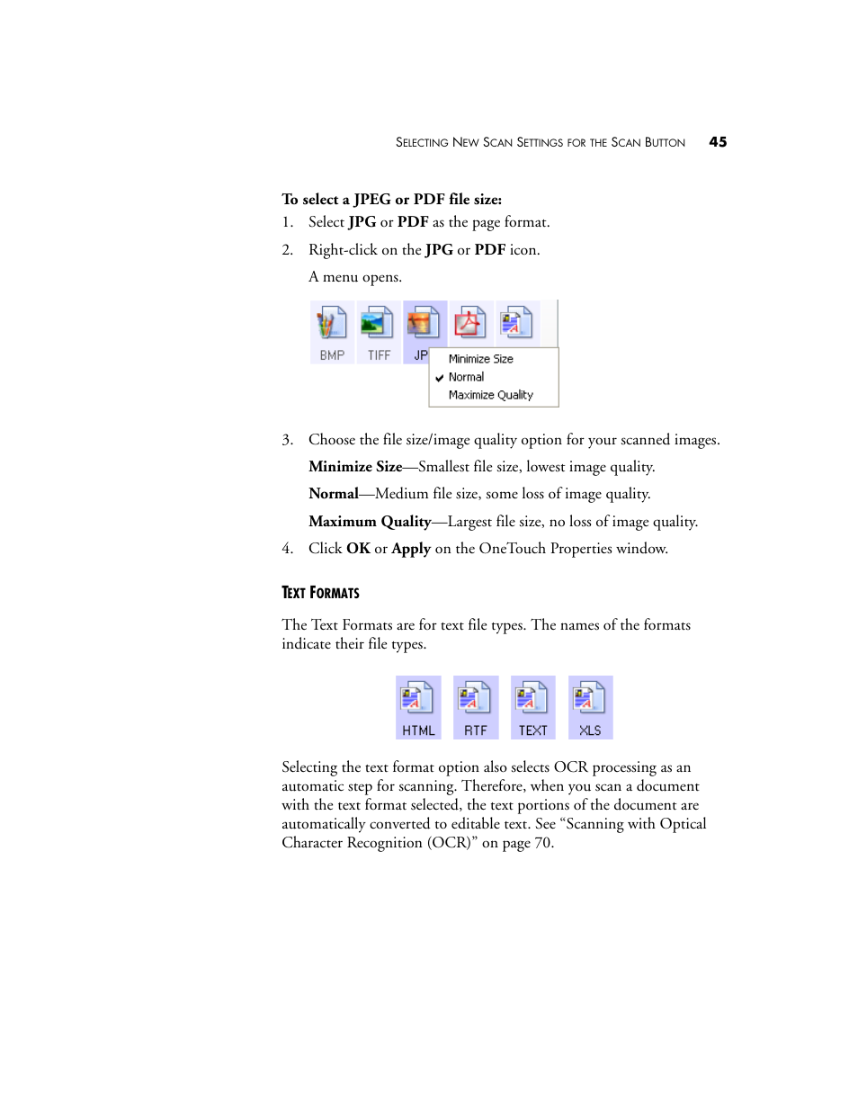 Visioneer XP 450 User Manual | Page 50 / 132