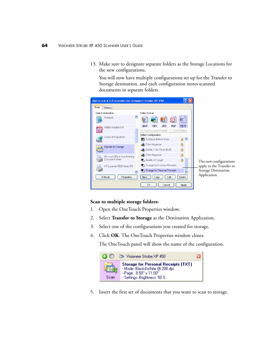 Visioneer XP 450 User Manual | Page 69 / 132