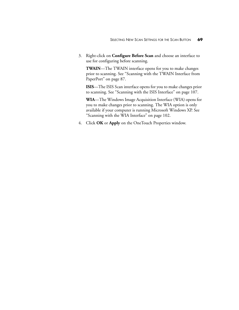 Visioneer XP 450 User Manual | Page 74 / 132