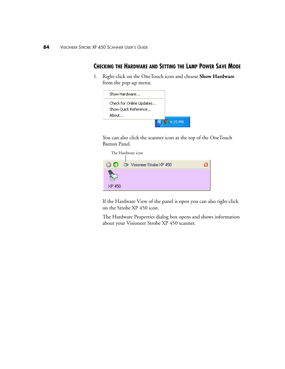 Visioneer XP 450 User Manual | Page 89 / 132