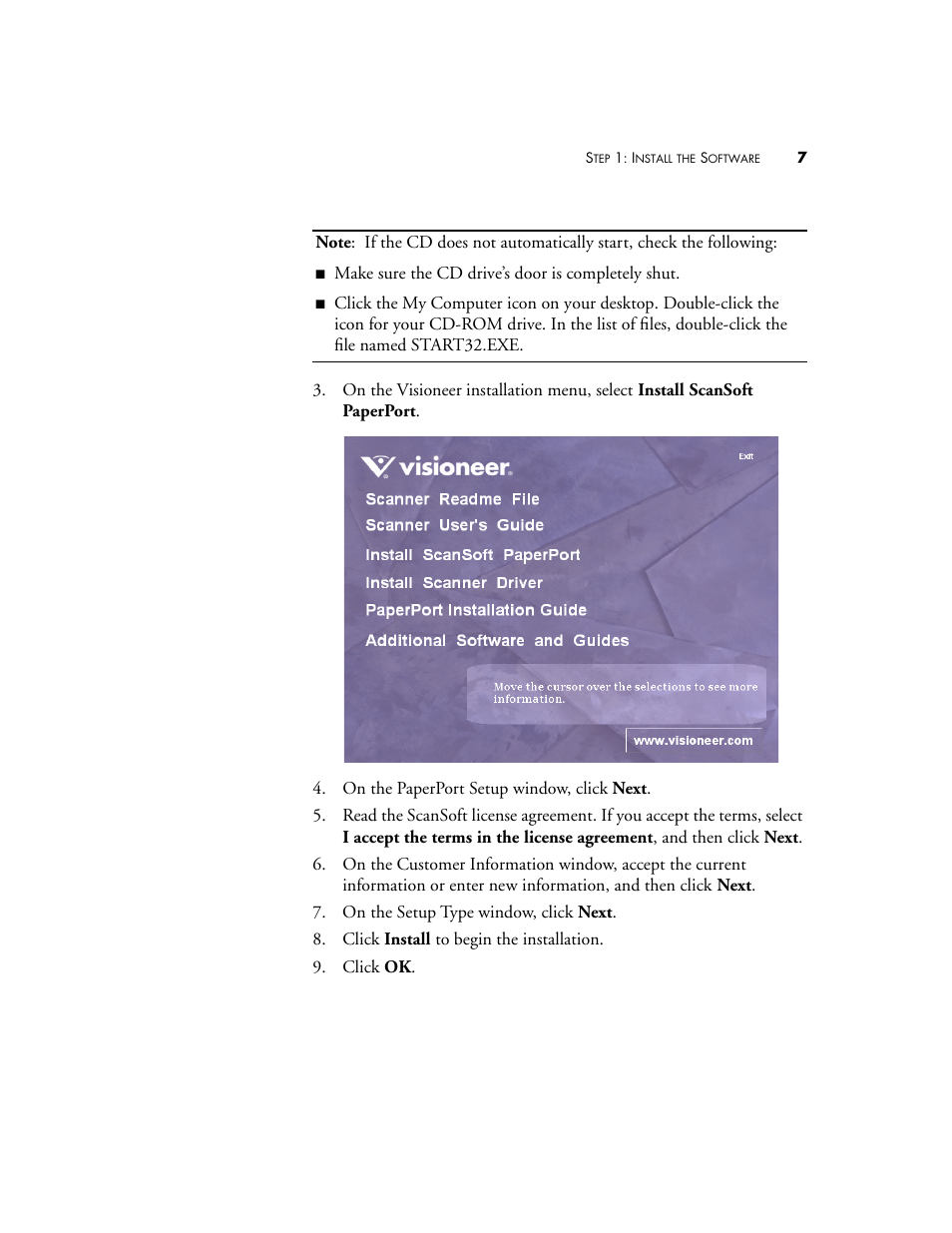 Visioneer 9420 User Manual | Page 11 / 106