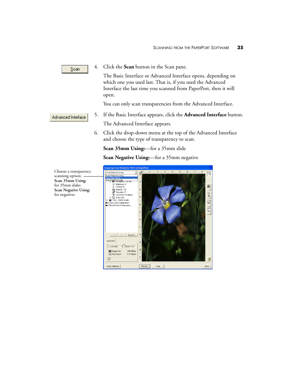Visioneer 9420 User Manual | Page 39 / 106