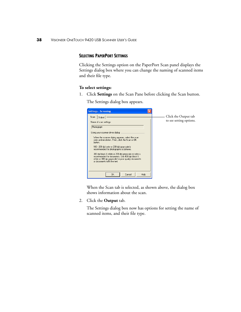 Visioneer 9420 User Manual | Page 42 / 106