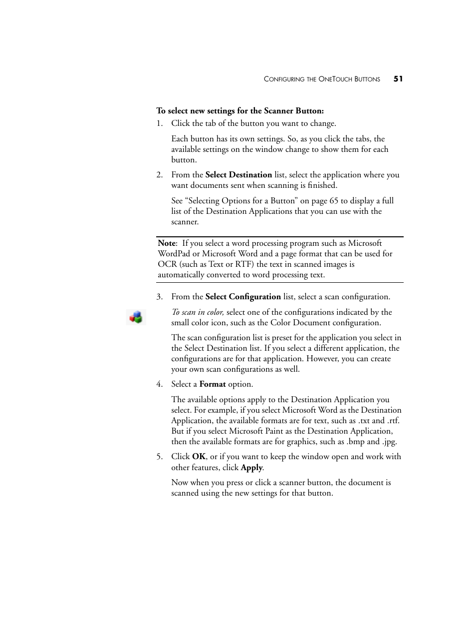 Visioneer 9420 User Manual | Page 55 / 106