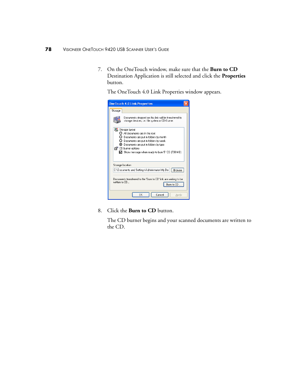 Visioneer 9420 User Manual | Page 82 / 106