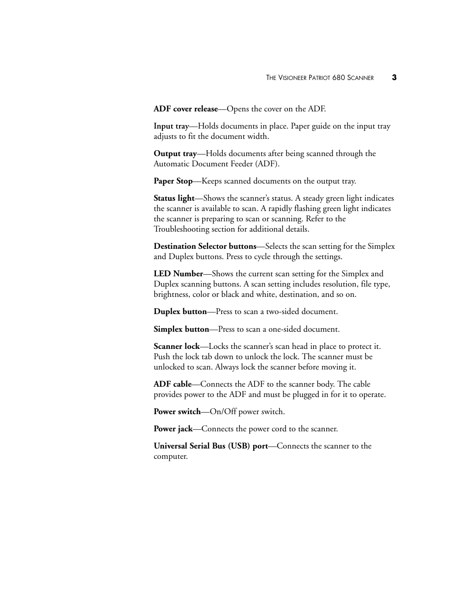 Visioneer Patriot 680 User Manual | Page 10 / 158