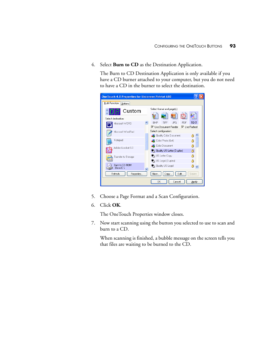 Visioneer Patriot 680 User Manual | Page 100 / 158