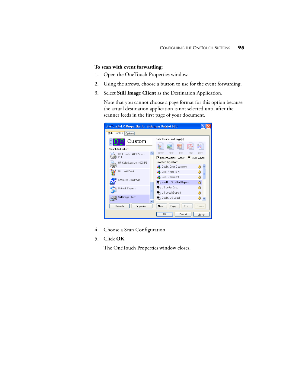 Visioneer Patriot 680 User Manual | Page 102 / 158