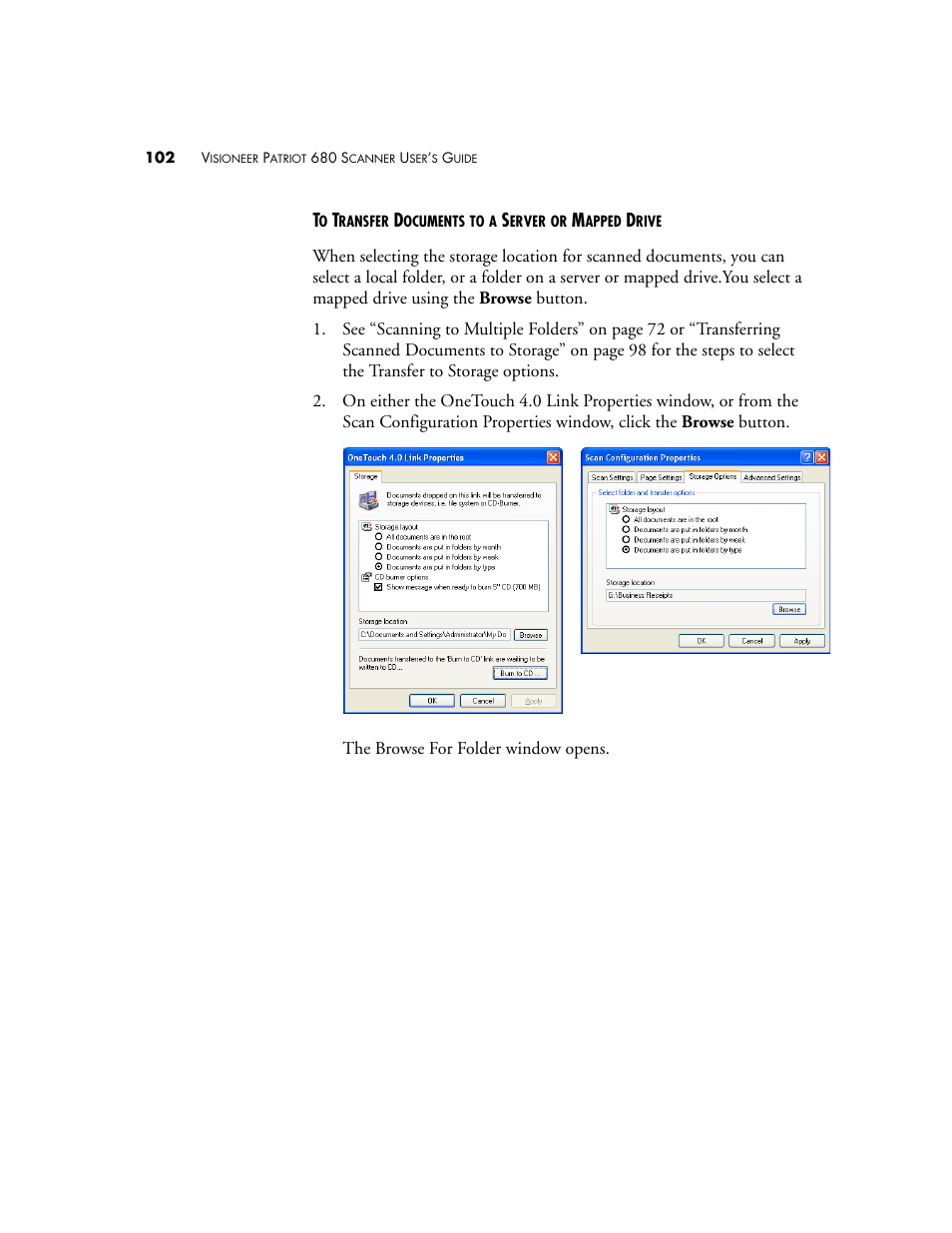 Visioneer Patriot 680 User Manual | Page 109 / 158