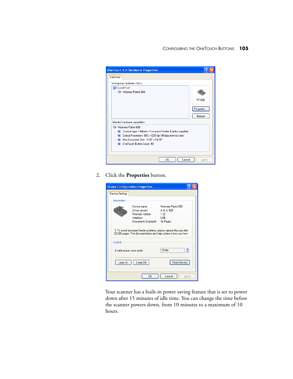 Visioneer Patriot 680 User Manual | Page 112 / 158