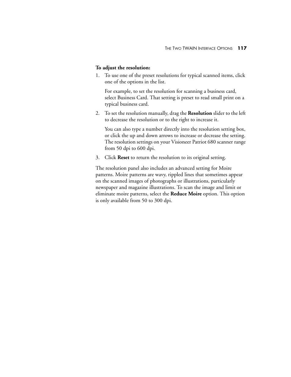 Visioneer Patriot 680 User Manual | Page 124 / 158