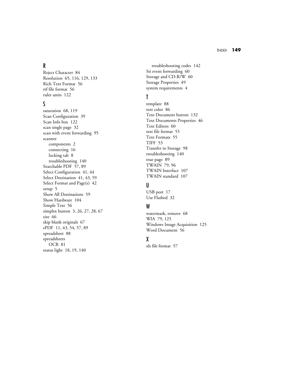 Visioneer Patriot 680 User Manual | Page 156 / 158