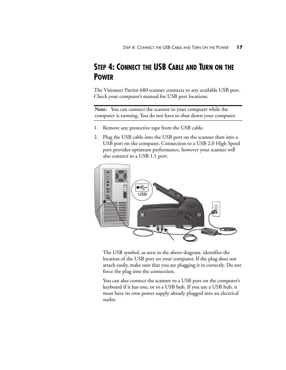 Usb c, Onnect, Able | Ower | Visioneer Patriot 680 User Manual | Page 24 / 158