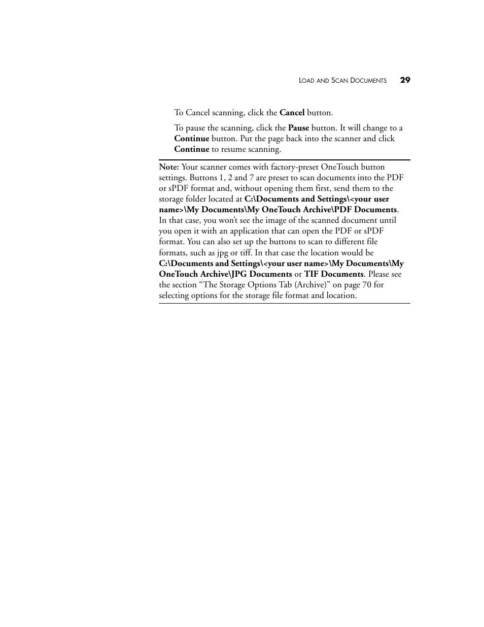 Visioneer Patriot 680 User Manual | Page 36 / 158