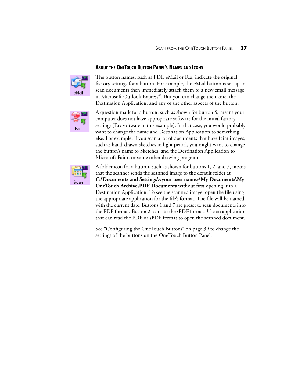 Visioneer Patriot 680 User Manual | Page 44 / 158