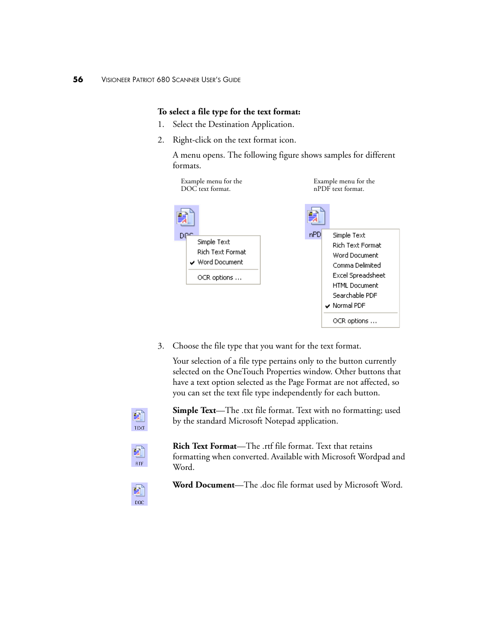 Visioneer Patriot 680 User Manual | Page 63 / 158