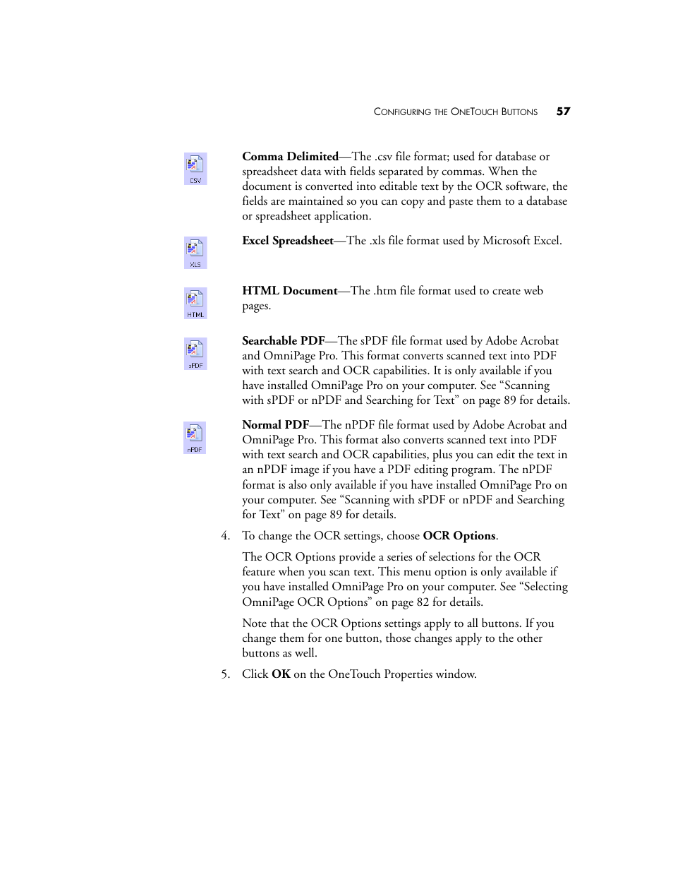 Visioneer Patriot 680 User Manual | Page 64 / 158