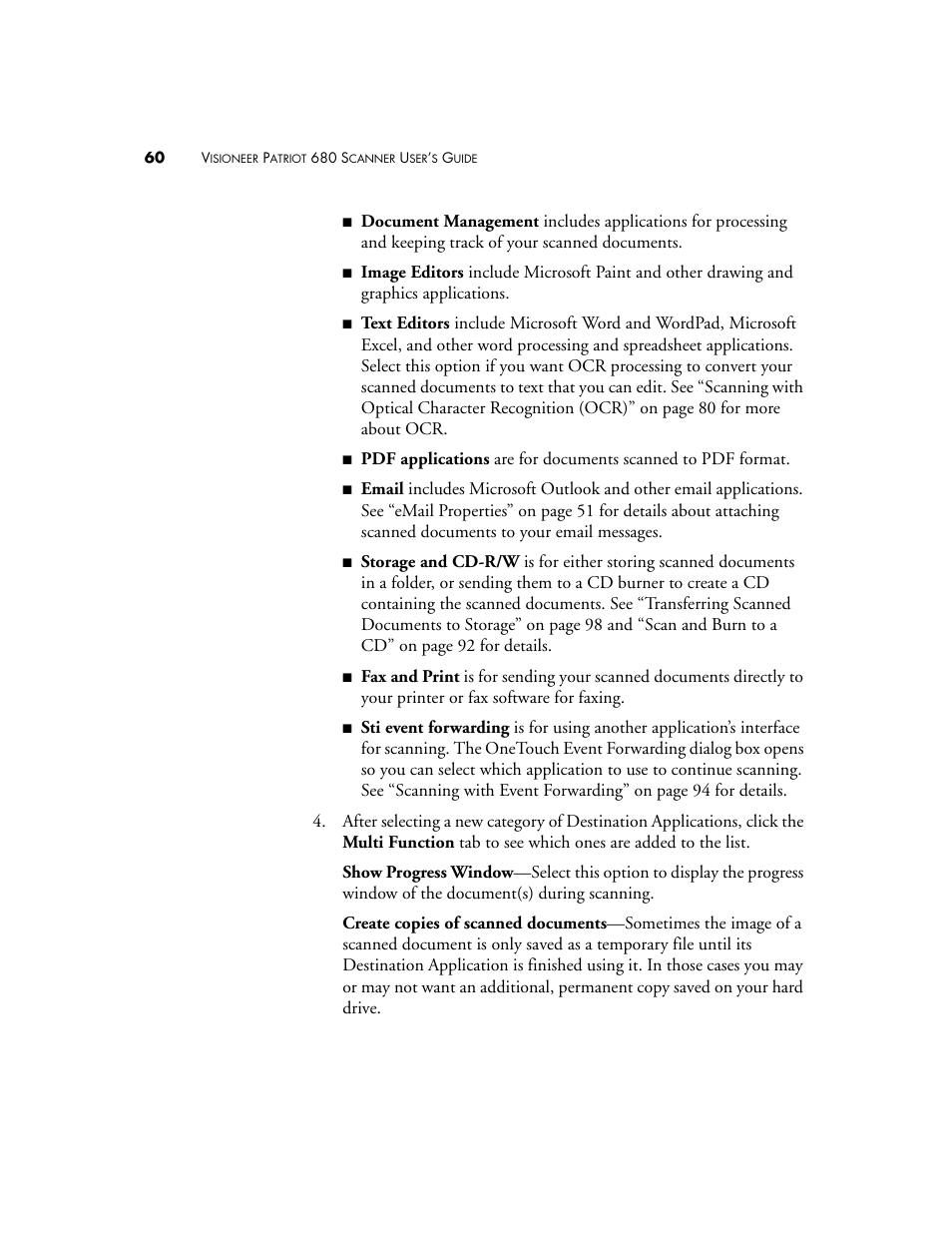 Visioneer Patriot 680 User Manual | Page 67 / 158