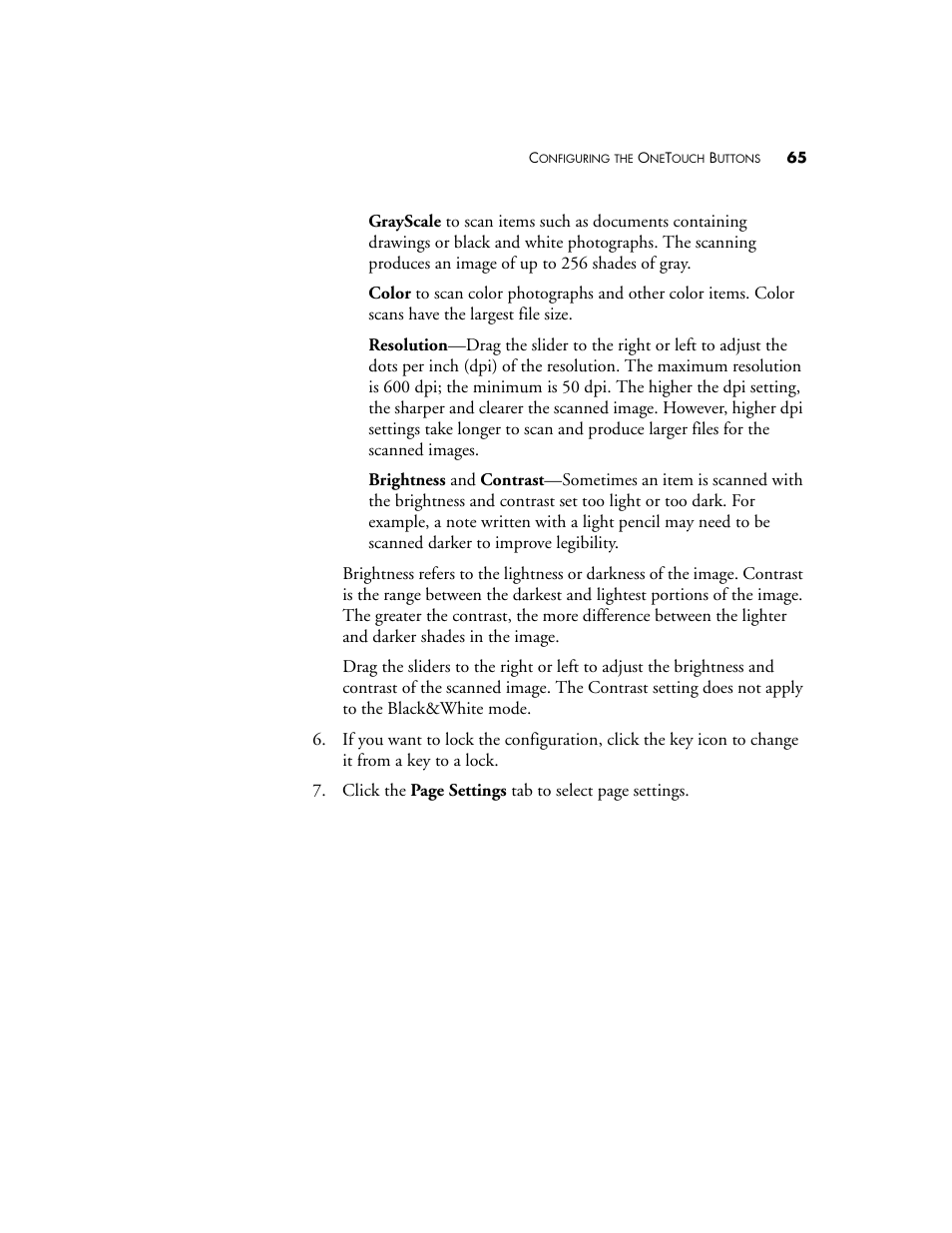 Visioneer Patriot 680 User Manual | Page 72 / 158
