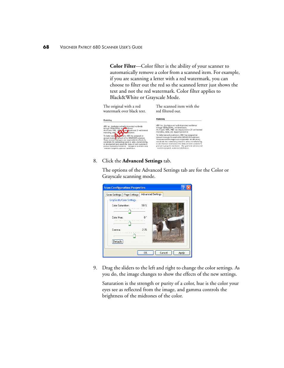 Visioneer Patriot 680 User Manual | Page 75 / 158