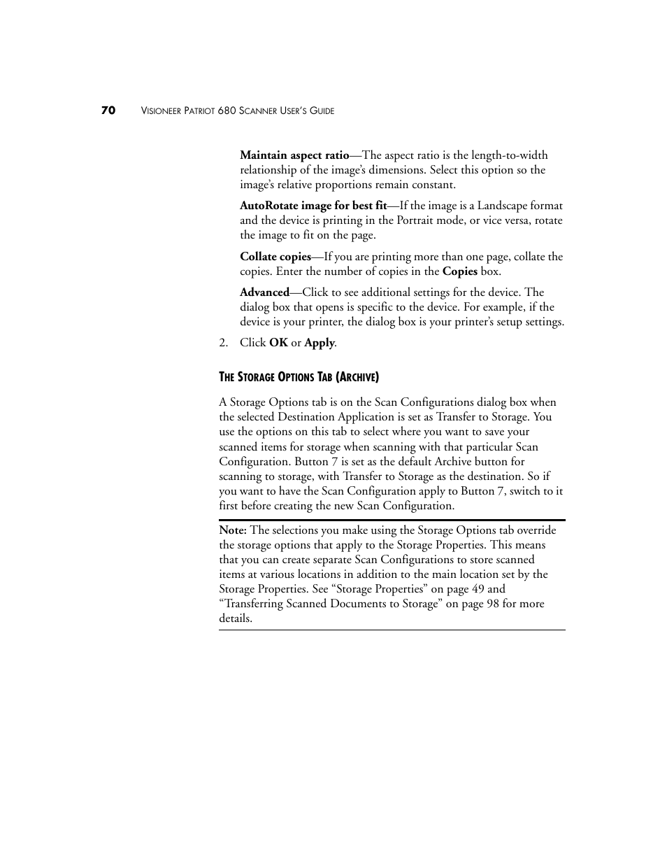 Visioneer Patriot 680 User Manual | Page 77 / 158