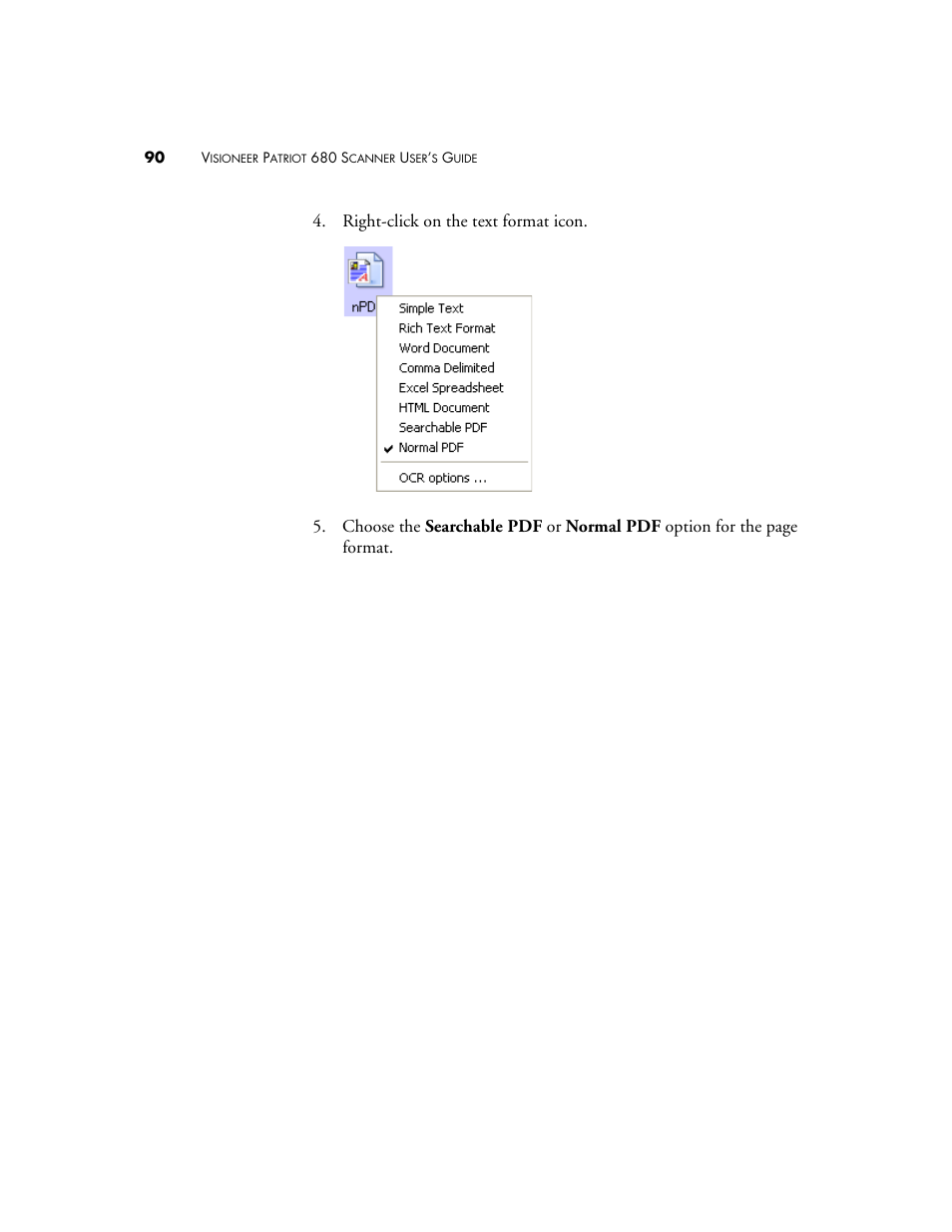 Visioneer Patriot 680 User Manual | Page 97 / 158