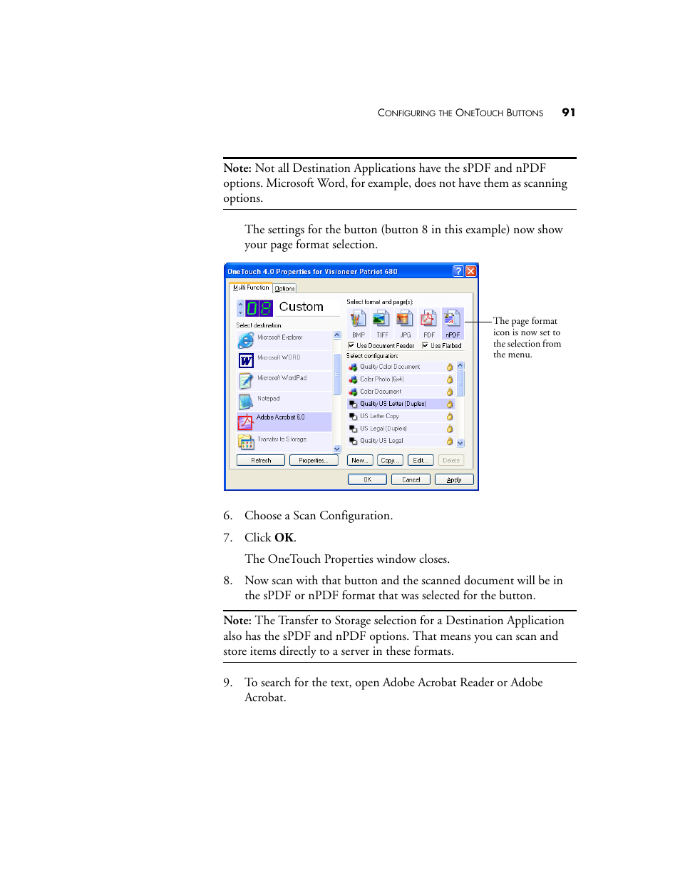 Visioneer Patriot 680 User Manual | Page 98 / 158