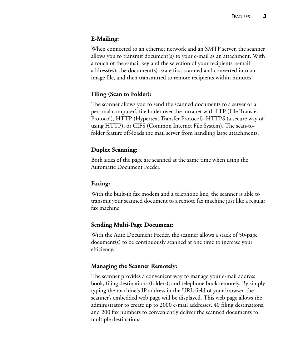 Visioneer NETSCAN 4000 User Manual | Page 10 / 186