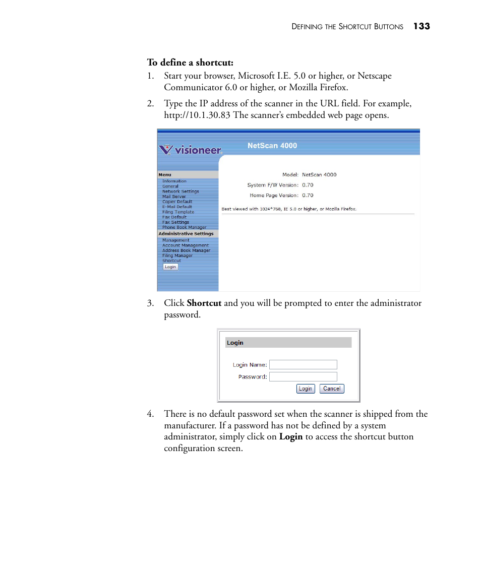 Visioneer NETSCAN 4000 User Manual | Page 140 / 186
