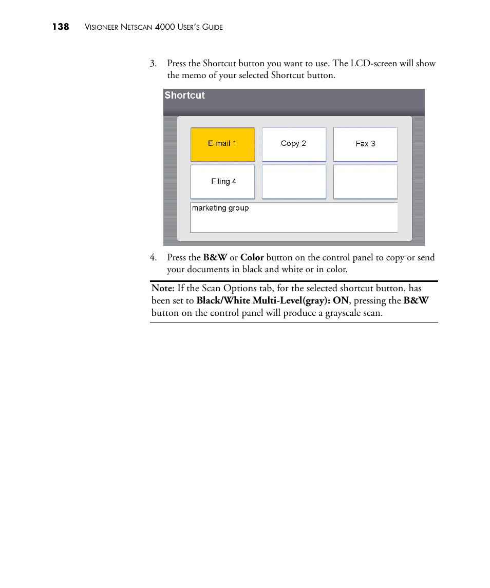 Visioneer NETSCAN 4000 User Manual | Page 145 / 186