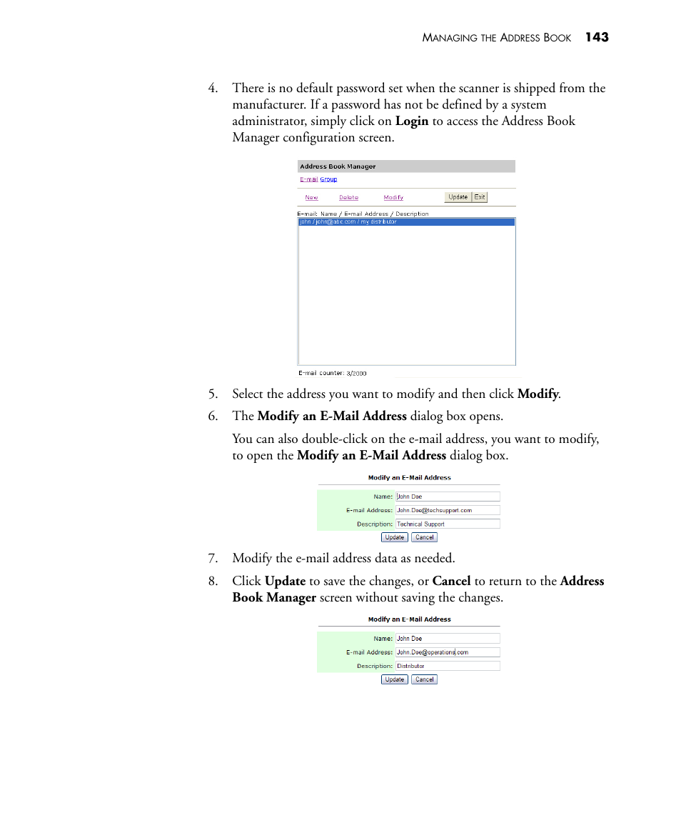 Visioneer NETSCAN 4000 User Manual | Page 150 / 186