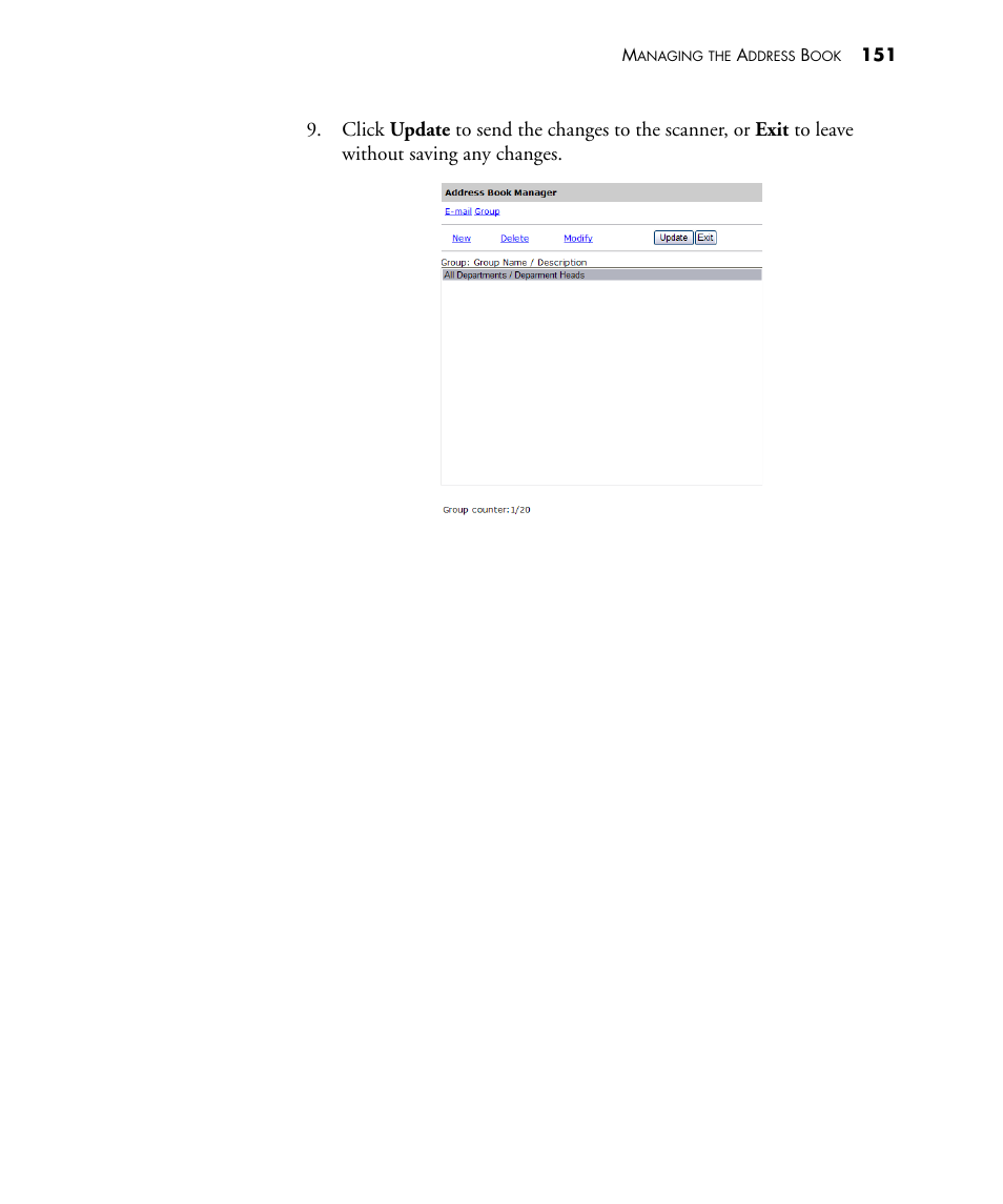 Visioneer NETSCAN 4000 User Manual | Page 158 / 186
