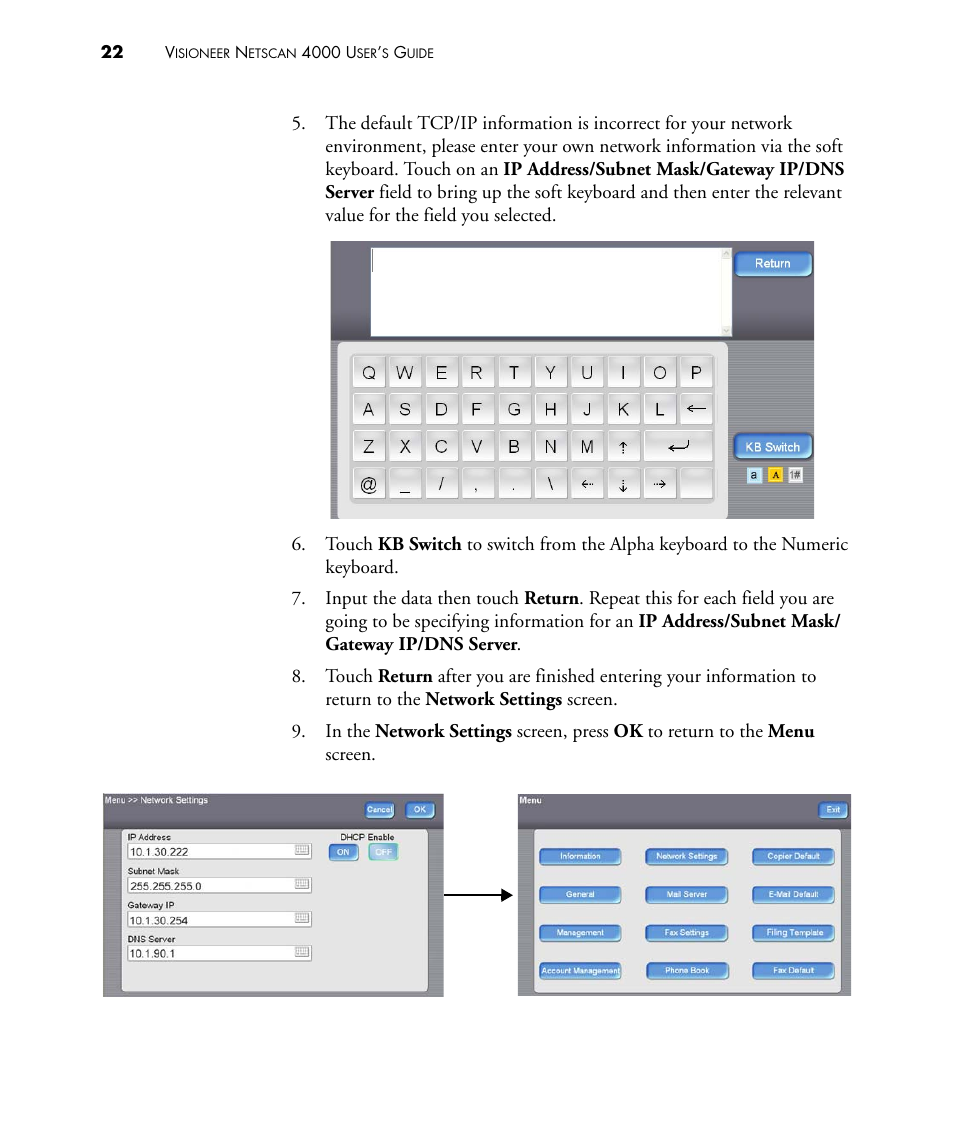 Visioneer NETSCAN 4000 User Manual | Page 29 / 186