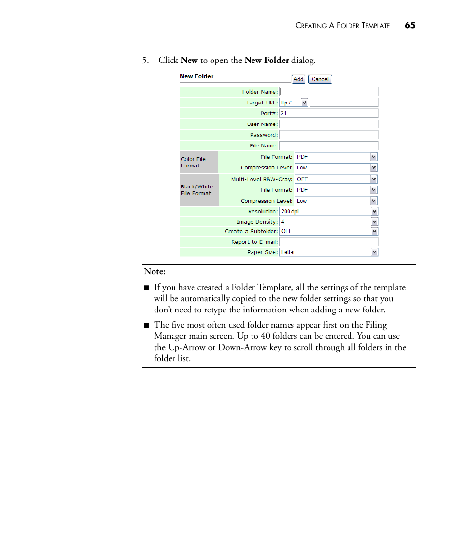 Visioneer NETSCAN 4000 User Manual | Page 72 / 186