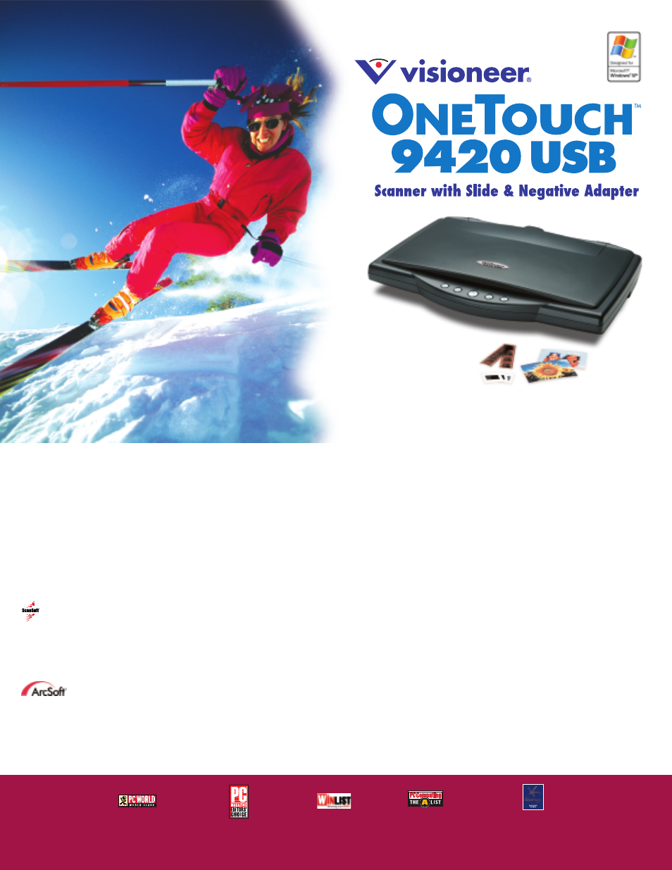 Visioneer OneTouch 9420 USB User Manual | 2 pages