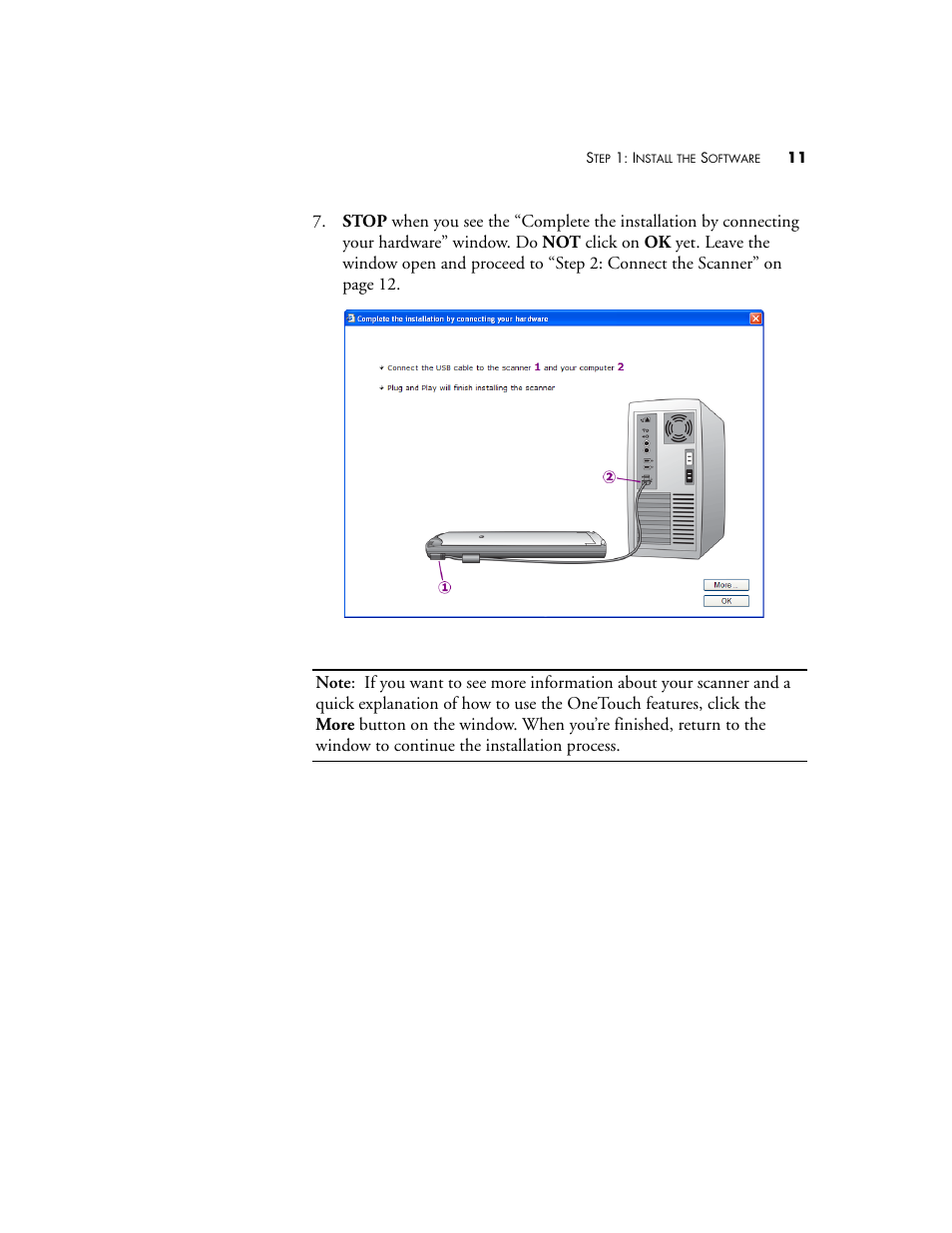 Visioneer OneTouch 7400 User Manual | Page 16 / 122