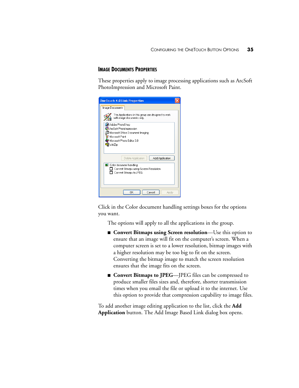 Visioneer OneTouch 7400 User Manual | Page 40 / 122