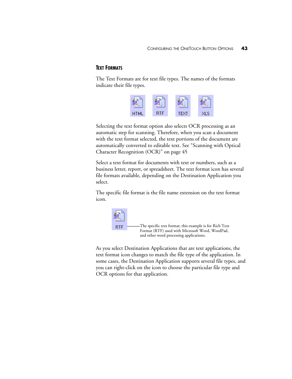 Visioneer OneTouch 7400 User Manual | Page 48 / 122