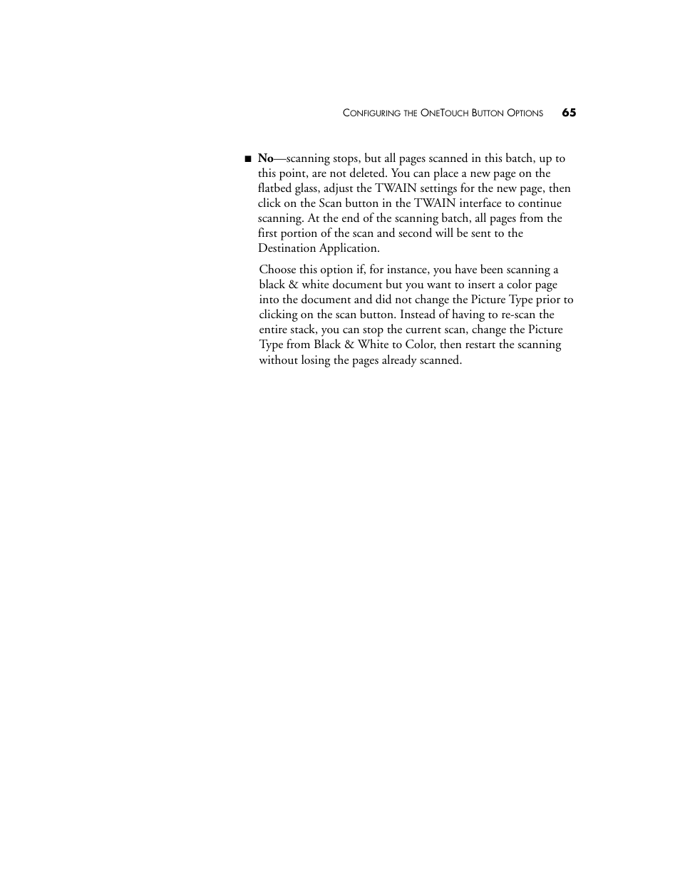 Visioneer OneTouch 7400 User Manual | Page 70 / 122