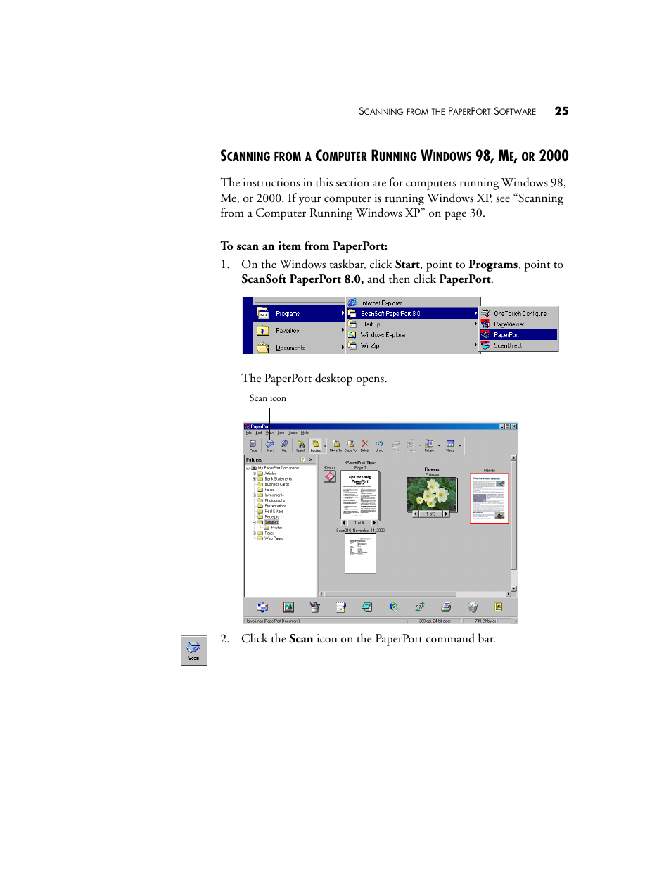 98, m | Visioneer Strobe XP 200 User Manual | Page 29 / 48