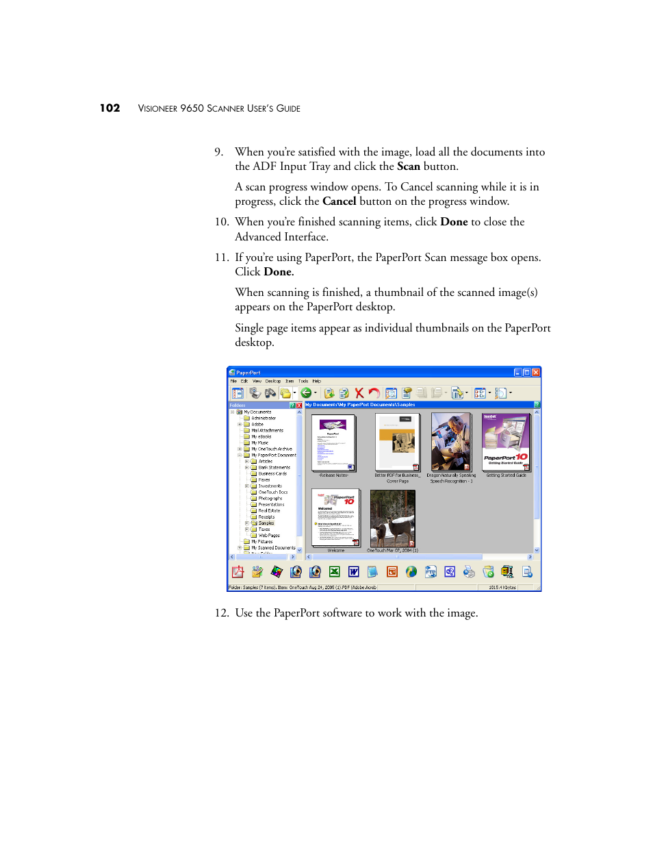 Visioneer 9650 User Manual | Page 109 / 158