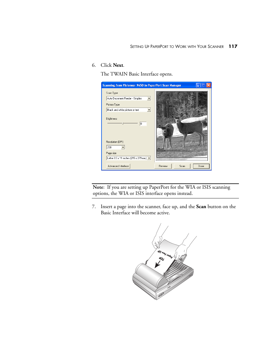 Visioneer 9650 User Manual | Page 124 / 158