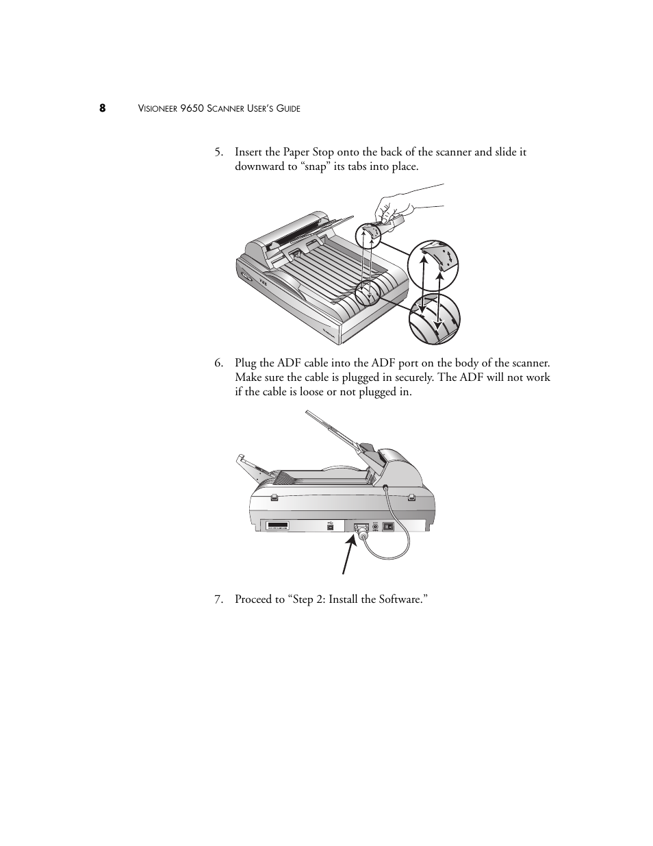 Visioneer 9650 User Manual | Page 15 / 158