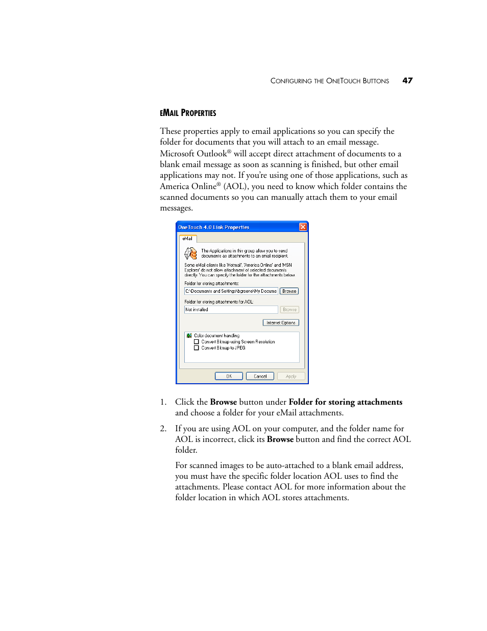 Visioneer 9650 User Manual | Page 54 / 158