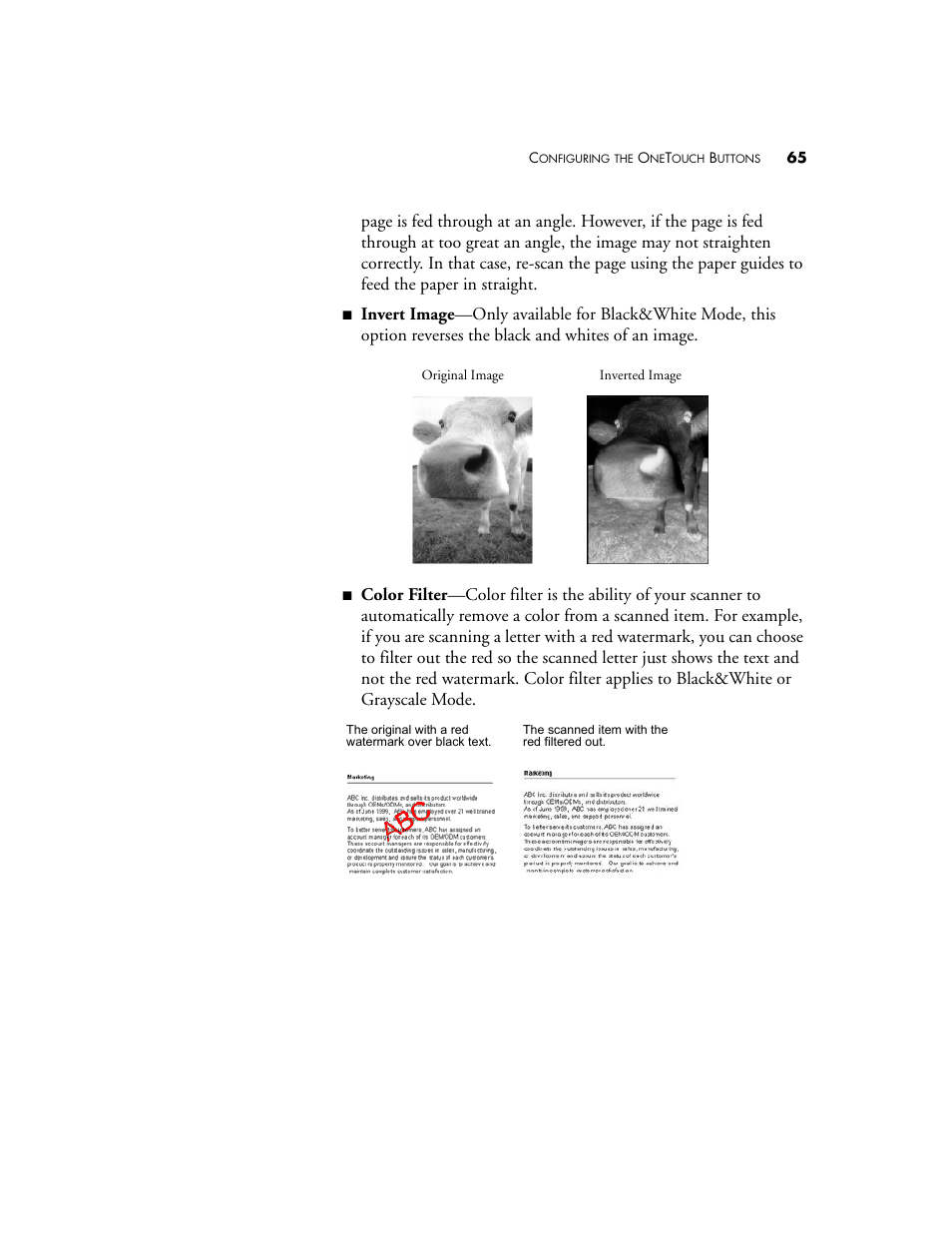 Visioneer 9650 User Manual | Page 72 / 158