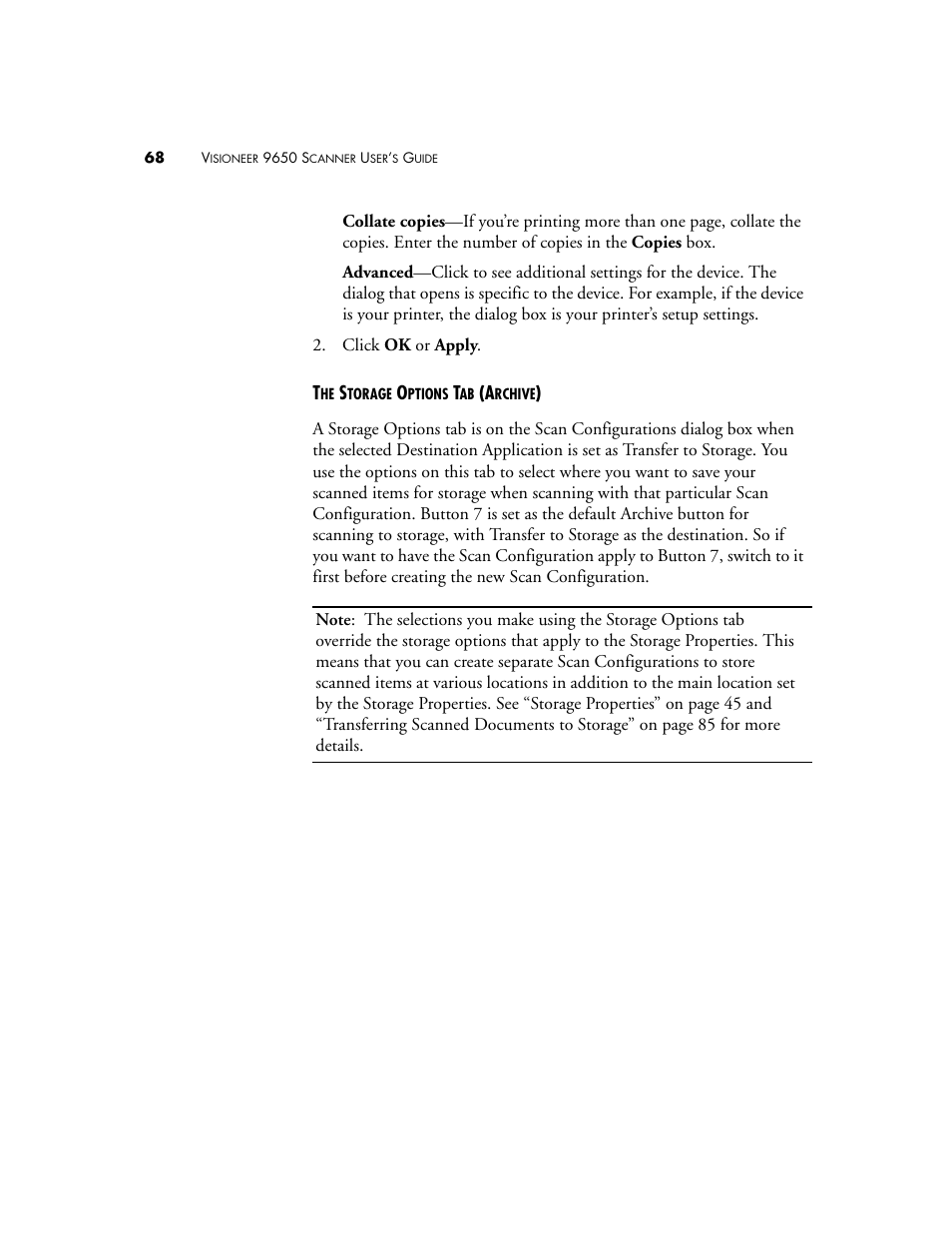 Visioneer 9650 User Manual | Page 75 / 158