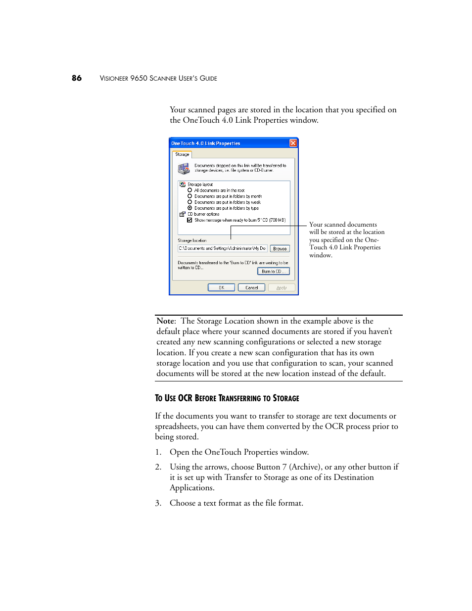 Visioneer 9650 User Manual | Page 93 / 158