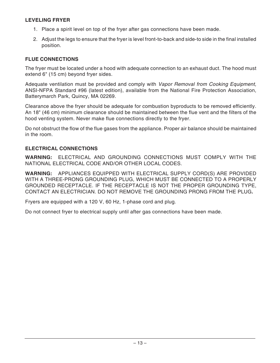 VULKAN GRD85F ML-126741 User Manual | Page 13 / 36